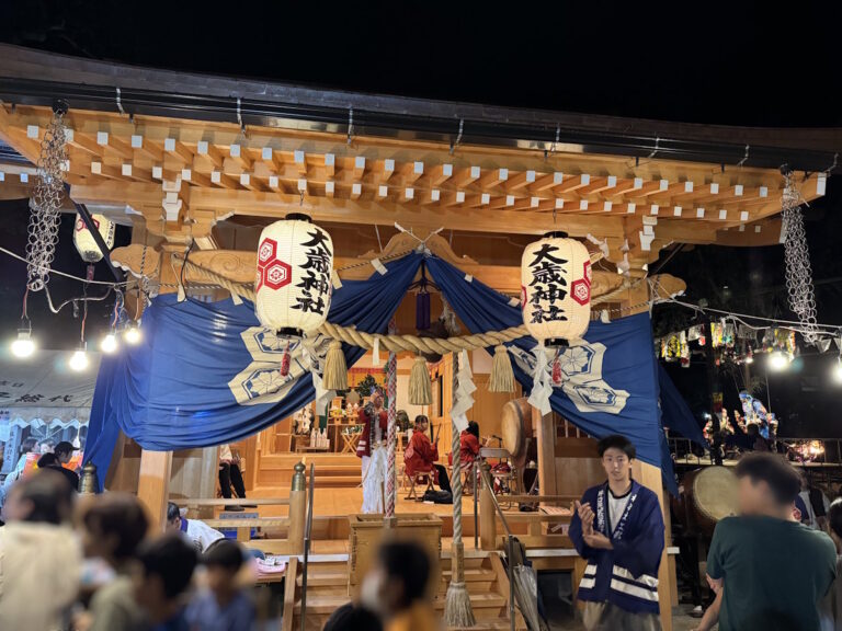 令和7年　大歳神社秋祭り